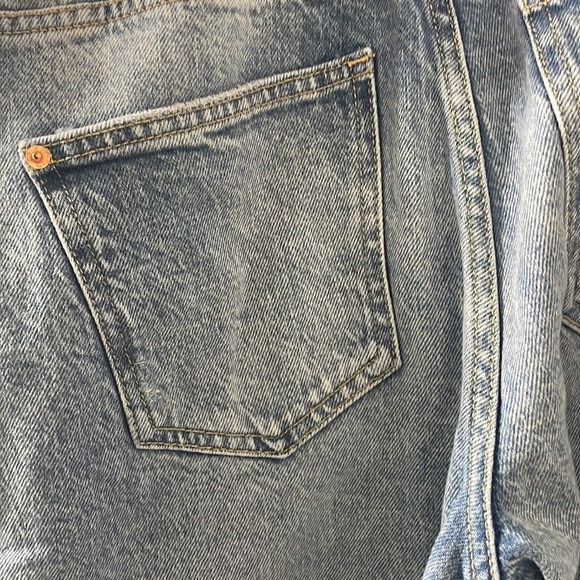 Mom Fit Blue Denim Jeans from ZARA - Picture 6 of 7